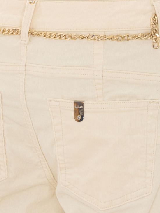 26FW 리우조 팬츠 UF6088T702A 30905 Yellow Cream - LIU JO