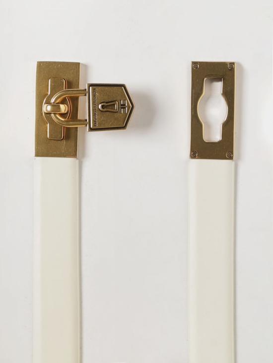 26FW 엘리자베타프랜치 레귤러 벨트 CT37S67E2 193 Yellow Cream - ELISABETTA FRANCHI