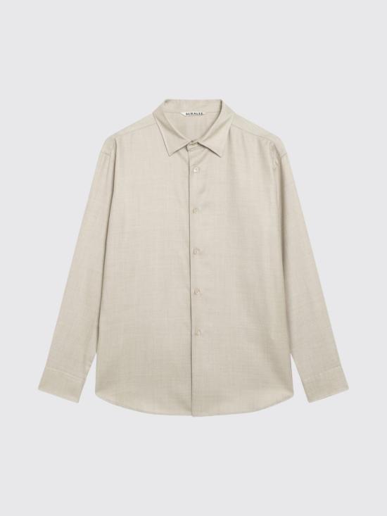 26FW 오라리 셔츠 A26AS04OS TOP Beige - AURALEE