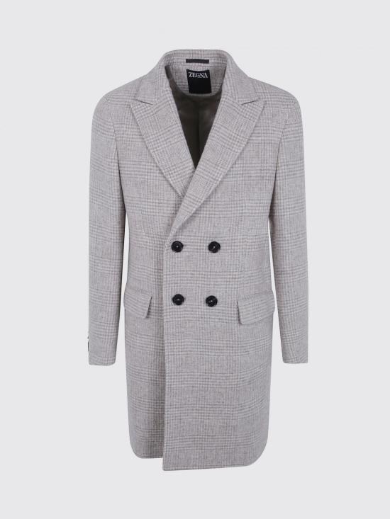 26FW 에르메네질도제냐 코트 497009A44DG4G0 036 Grey - ERMENEGILDO ZEGNA