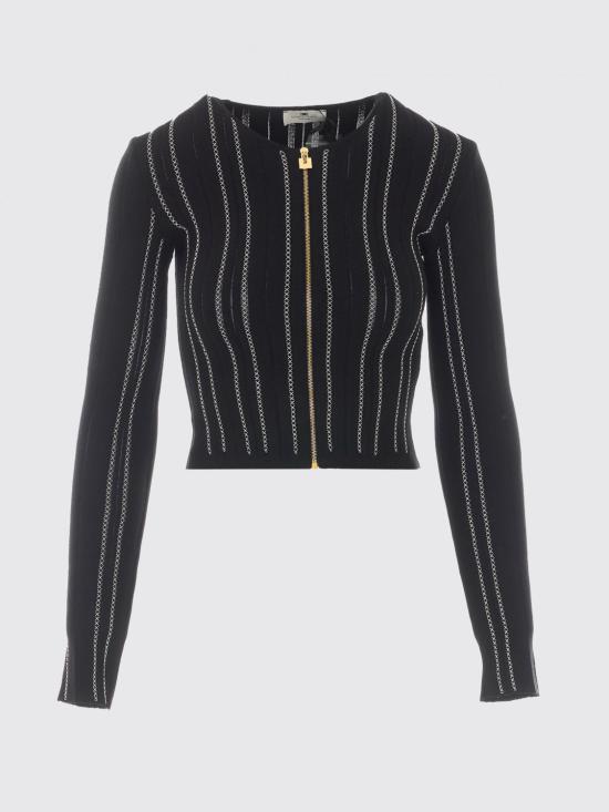 26FW 엘리자베타프랜치 스웨터 MK38Q67E2 685 Black - ELISABETTA FRANCHI