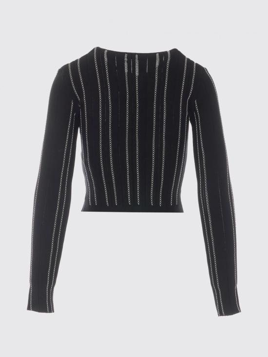 26FW 엘리자베타프랜치 스웨터 MK38Q67E2 685 Black - ELISABETTA FRANCHI