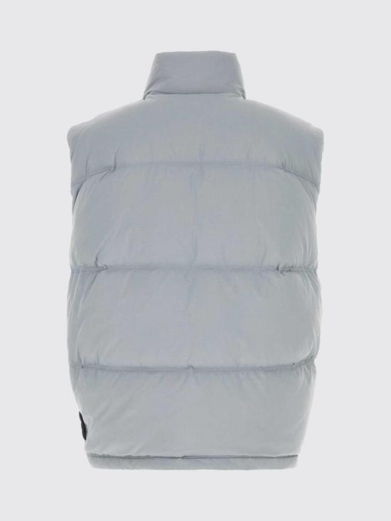 26FW 스톤 아일랜드 매트 립스탑 코듀라 다운 베스트 G100004S0483 V0049 Grey - STONE ISLAND