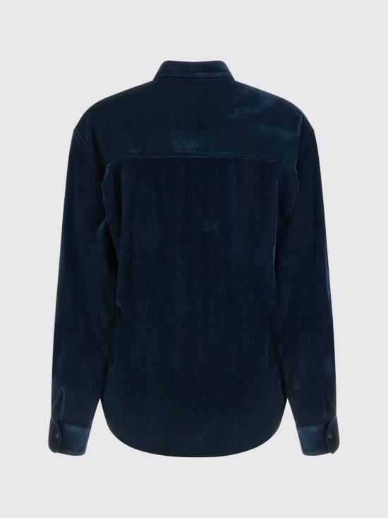 26FW 누드 셔츠 1103W26221 07 Blue - NUDE