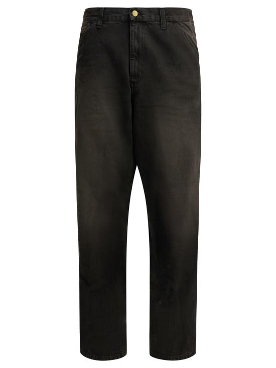 26FW 칼하트 WIP 노르코 데님 심플 팬츠 I02294789 0R Black