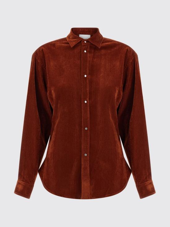 26FW 누드 셔츠 1103W26221 53 Red - NUDE