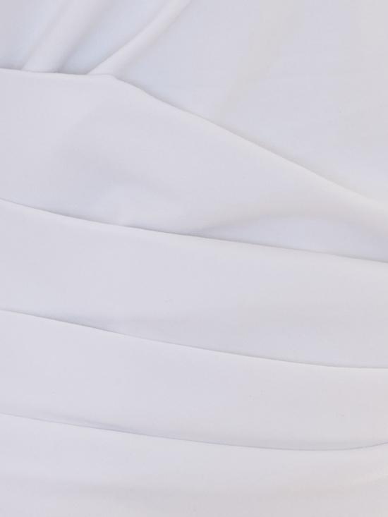 26FW 가니 폴로 티셔츠 A1170009 151 White - GANNI