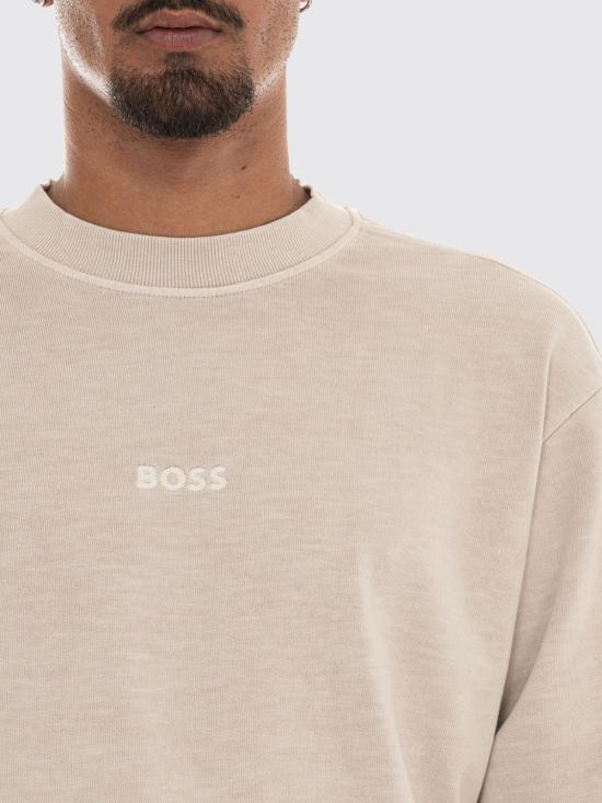 26FW 보스 긴팔 티셔츠 50564993 271 Beige - BOSS