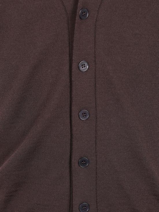 26FW 존스메들리 베스트 BOLTON FAULKNER Brown - JOHN SMEDLEY