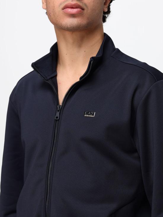 26FW 엠포리오 아르마니 긴팔 티셔츠 7M002098AF27716 UB102 Blue - EMPORIO ARMANI