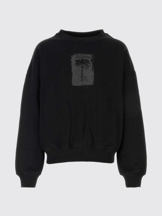 26FW 팜앤젤스 긴팔 티셔츠 PAMBA004FL006 1009 Black - PALM ANGELS