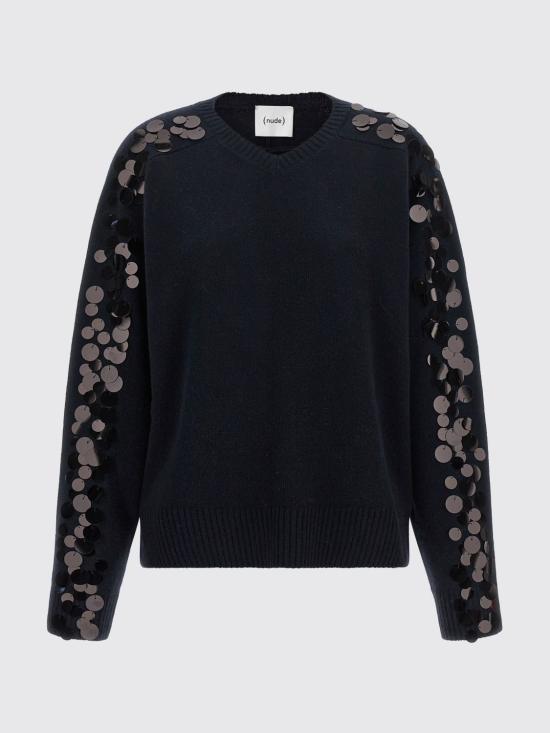 26FW 누드 스웨터 1101W26100 07 Blue - NUDE