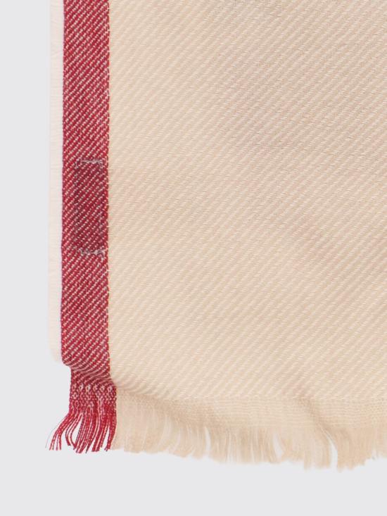 26FW 브루넬로 쿠치넬리 머플러/스카프 MSC665OR CJ007 White - BRUNELLO CUCINELLI