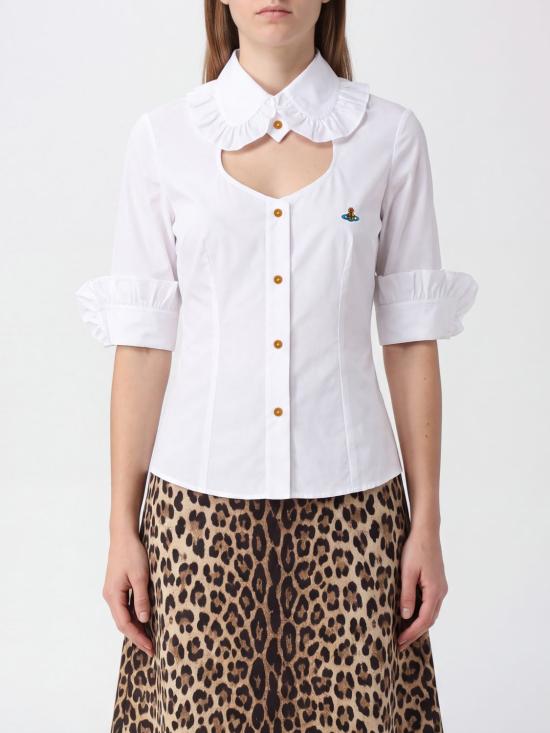 26FW 비비안웨스트우드 셔츠 1501006IW009Q A401 White