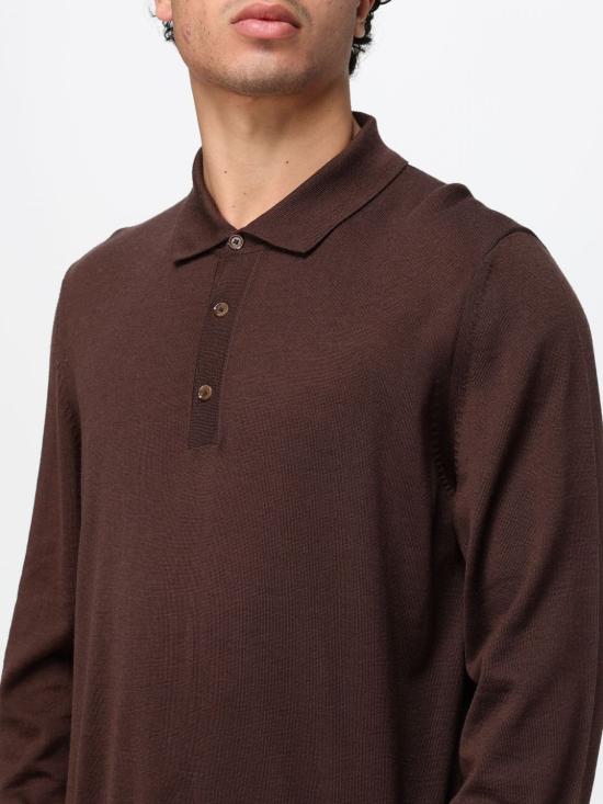 26FW 보스 폴로 티셔츠 50565503 209 Brown - BOSS