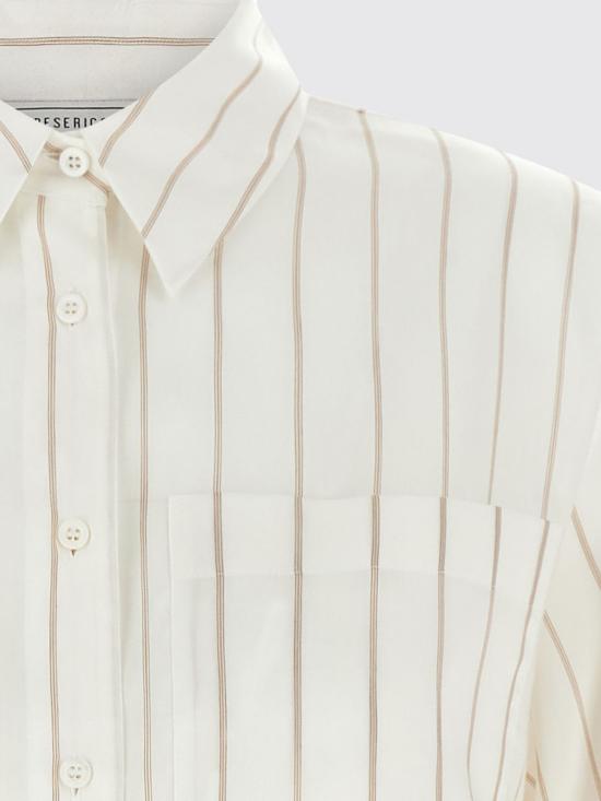 26FW 페세리코 셔츠 A06352D05220 956 Beige - PESERICO