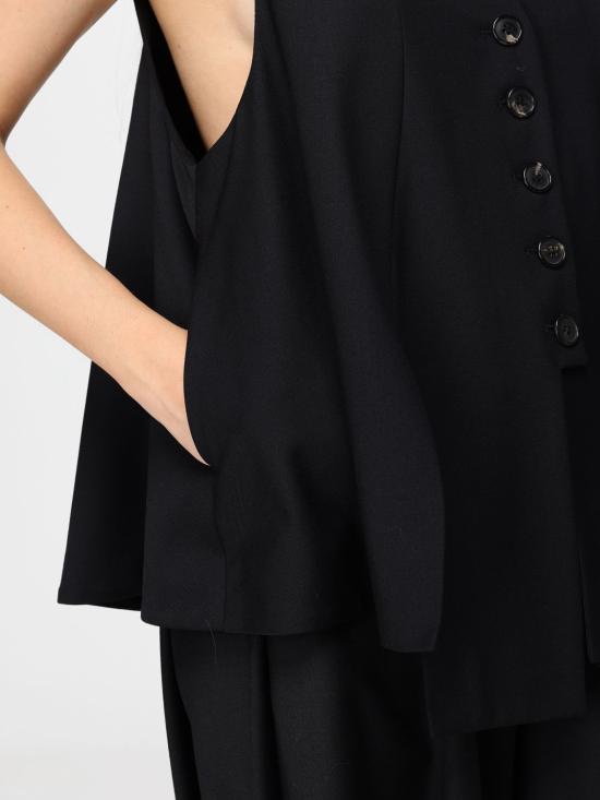 26FW 메이메이즈 베스트 M6IH03 100 Black - MEIMEIJ
