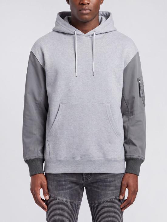 26FW 꼼데가르송 긴팔 티셔츠 HRT008 GREY X KHAKI