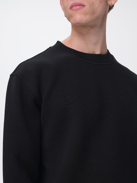 26FW 지방시 긴팔 티셔츠 BM90XS3YT9 001 Black - GIVENCHY