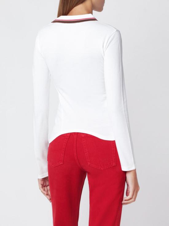 26FW 비비안웨스트우드 폴로 티셔츠 1H010007J00AU A401 White - VIVIENNE WESTWOOD
