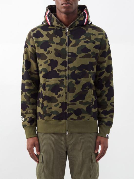 26FW 베이프 긴팔 티셔츠 001ZPM801012M Green