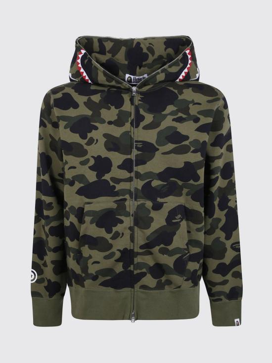26FW 베이프 긴팔 티셔츠 001ZPM801012M Green - BAPE