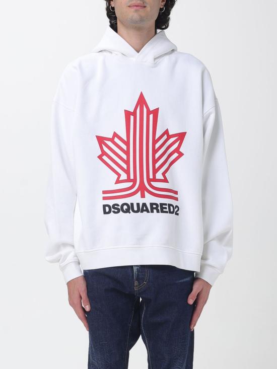 26FW 디스퀘어드2 긴팔 티셔츠 S71GU0781D25029 100 White