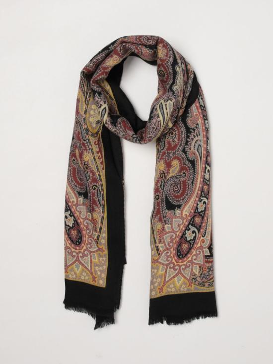 26FW 에트로 머플러/스카프 WATA0010AL234 S9003 Black - ETRO