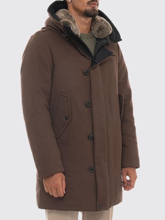 26FW 페트레이 코트 PEU597101112048 194 Brown - PEUTEREY