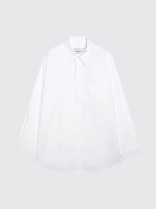 26FW 아미 셔츠 USH867CO0248 100 White - AMI