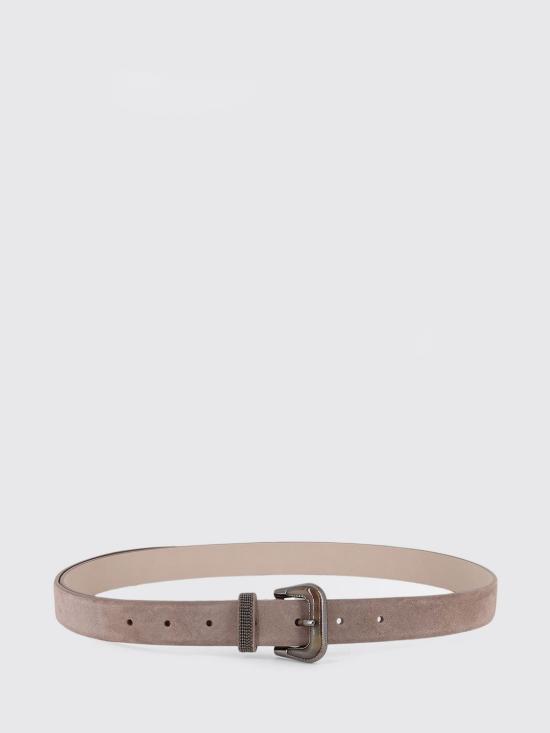 26FW 브루넬로 쿠치넬리 레귤러 벨트 M0DELC297 C8849 Sand
