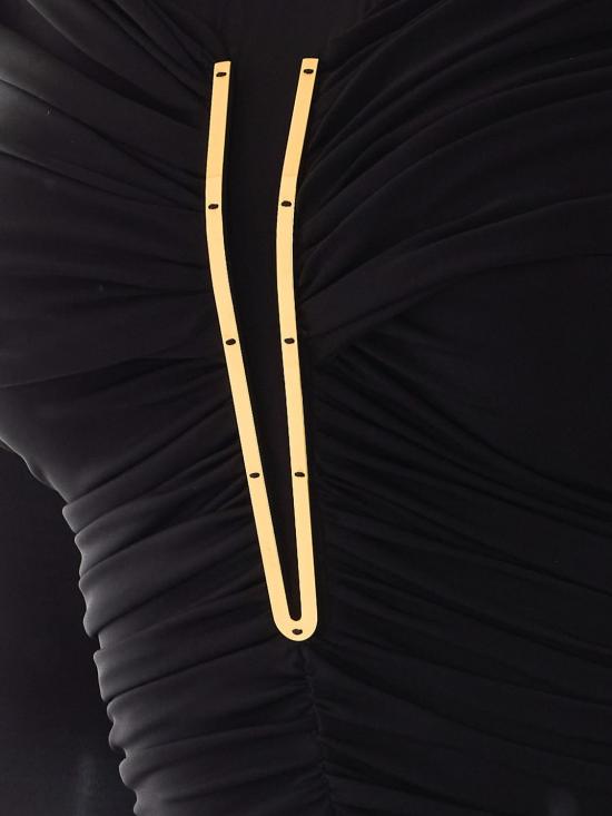 26FW 엘리자베타프랜치 탑 BO04267E2 110 Black - ELISABETTA FRANCHI