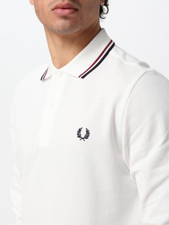 26FW 프레드페리 폴로 티셔츠 M3636 T60 White - FRED PERRY