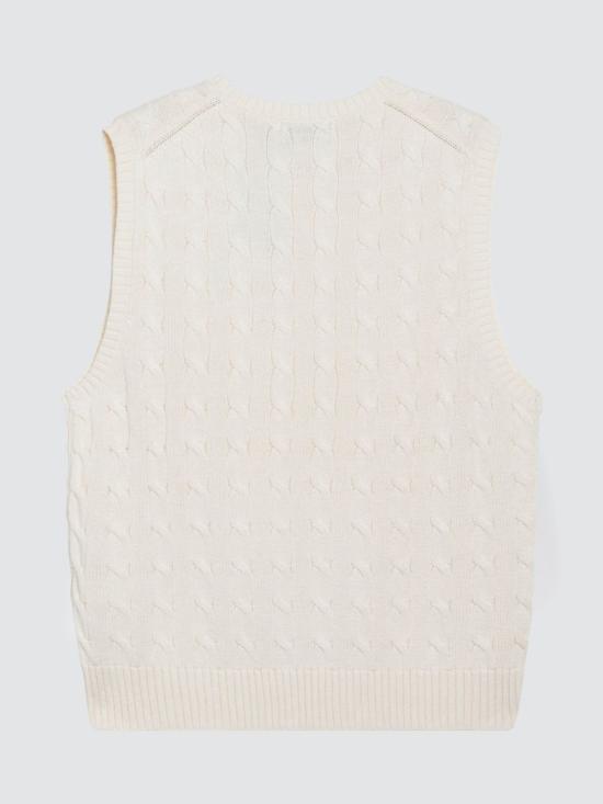 26FW 폴로 랄프로렌 베스트 710979113 003 Cream - POLO RALPH LAUREN