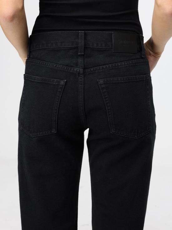 26FW 생로랑 오센틱 데님 스트레이트 진 827965Y29WB 1228 Black - SAINT LAURENT
