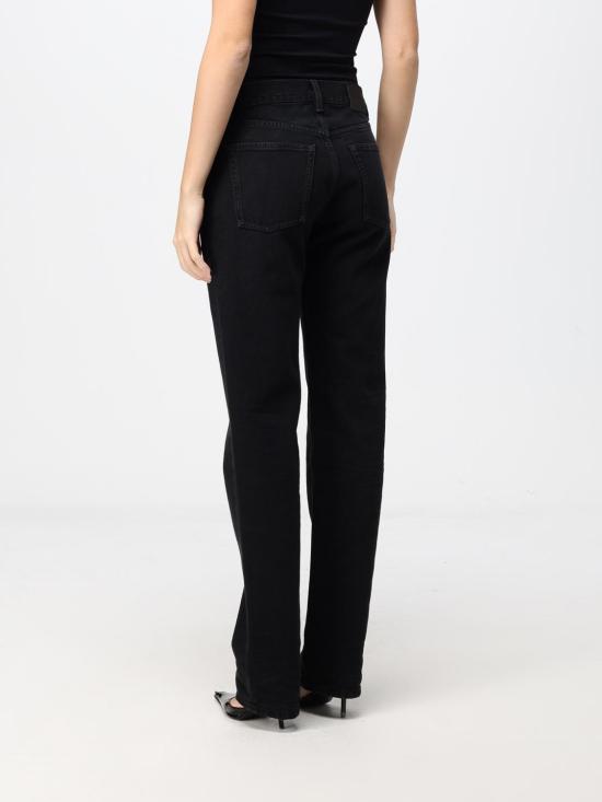 26FW 생로랑 오센틱 데님 스트레이트 진 827965Y29WB 1228 Black - SAINT LAURENT