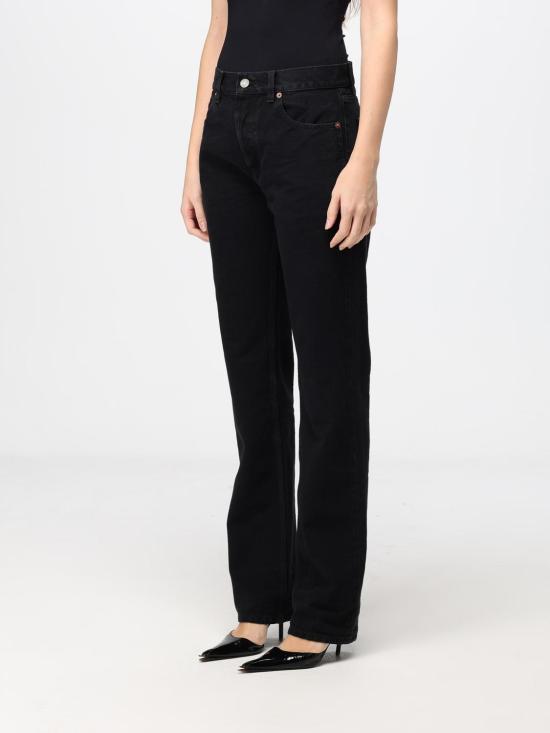 26FW 생로랑 오센틱 데님 스트레이트 진 827965Y29WB 1228 Black - SAINT LAURENT