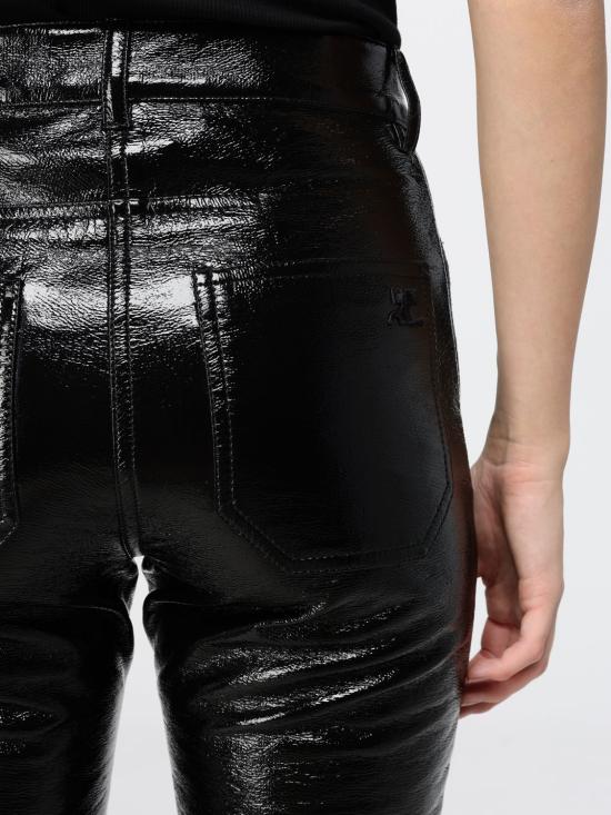 26FW 쿠레쥬 팬츠 PERCPA013VY0014 9999 Black - COURREGES