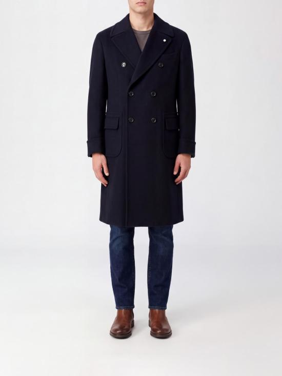 26FW 루이지 비안끼 코트 736567508 1 Blue