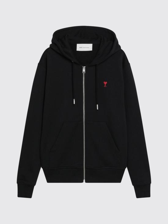 26FW 아미 스웨터 BFUSW435D730 001 Black - AMI