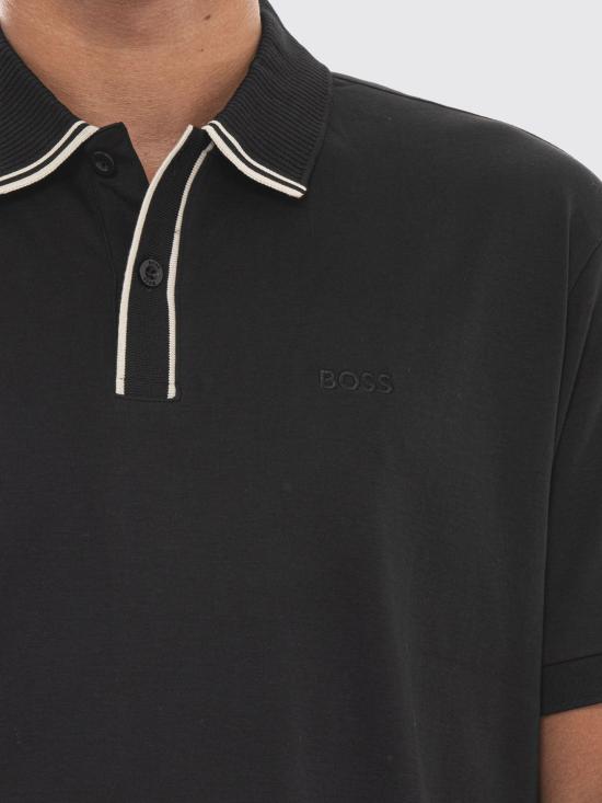 26FW 보스 폴로 티셔츠 50570008 001 Black - BOSS