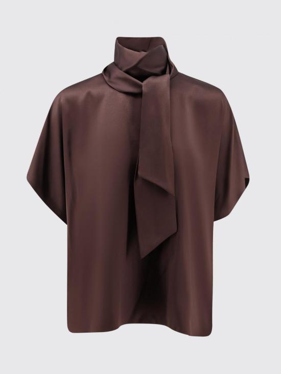 26FW 브루넬로 쿠치넬리 탑 MB179B1S24 C9993 Coffee - BRUNELLO CUCINELLI