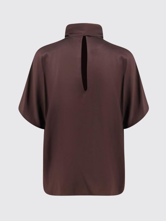 26FW 브루넬로 쿠치넬리 탑 MB179B1S24 C9993 Coffee - BRUNELLO CUCINELLI