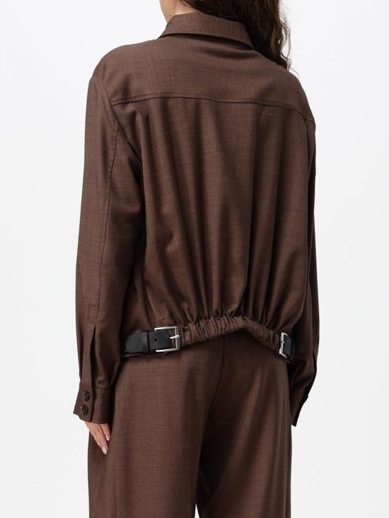 26FW 메이메이즈 셔츠 M6II02 543 Brown - MEIMEIJ