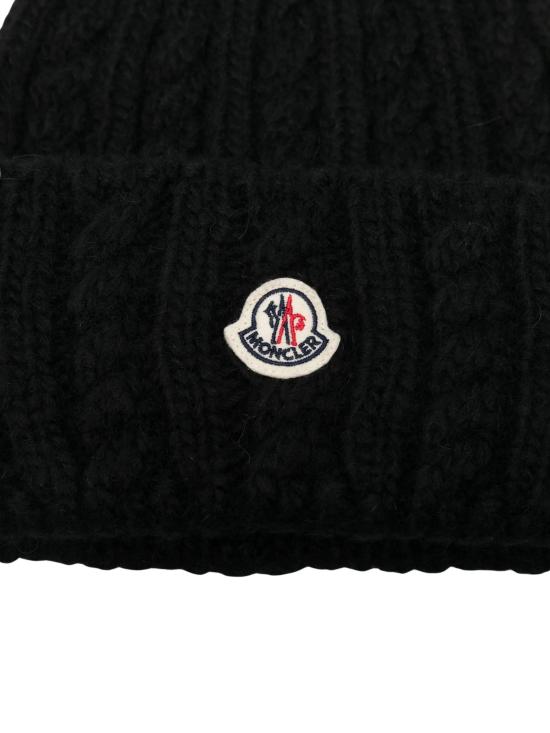 26FW 몽클레어 비니 3B00031 N0403 999 BLACK DOM - MONCLER