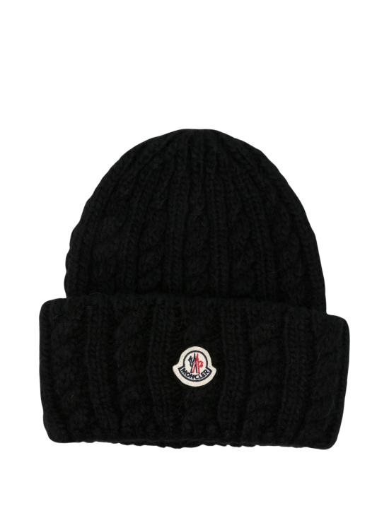 26FW 몽클레어 비니 3B00031 N0403 999 BLACK DOM