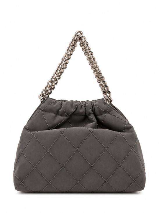 26FW 스텔라 맥카트니 팔라벨라 드로스트링 숄더백 7B0144WP0770 1203 SLATE - STELLA MCCARTNEY
