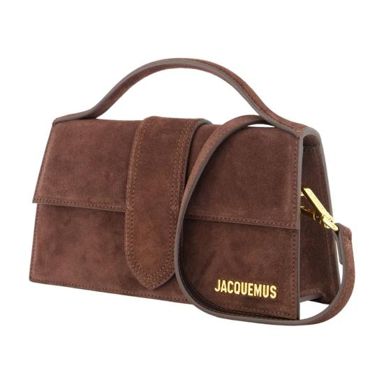 26FW 자크뮈스 라지 밤비노 크로스바디 플랩 백 BAW00007AC09A04 855 BROWN - JACQUEMUS