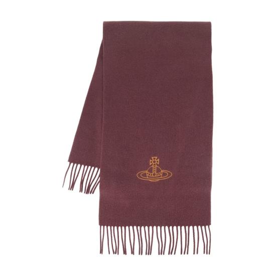 26FW 비비안웨스트우드 머플러/스카프 8103015I W01PE J411 BURGUNDY - VIVIENNE WESTWOOD
