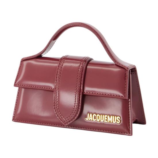 26FW 자크뮈스 밤비노 플랩백 BAW00006AC18A01 490 BURGUNDY - JACQUEMUS